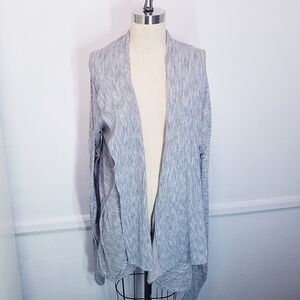 Athleta | Gray‎ Marble Knit Duster S